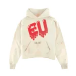 Beige Saint Michael Emotionally Hoodie