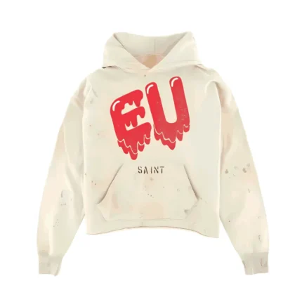 Beige Saint Mxxxxxx Emotionally Hoodie