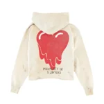 Beige Saint Michael Emotionally Hoodie - Image 2
