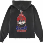 Black Saint Michaels Denim Tears Hoodie - Image 2