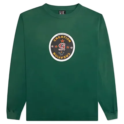 Saint Michael Green Creation Sweaters