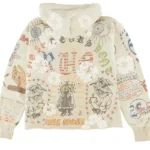 Grey Saint Mxx Denim Tears Graffiti Hoodie - Image 2