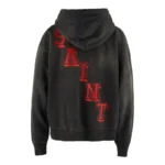 Saint Michael Angel Black Hoodie - Image 2