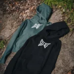 Saint Michael Black Hoodie - Image 2
