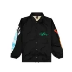 Vlone X Saint Michael Skull Coach Jacket