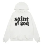 White Saint Michael x Fear of God Hoodie