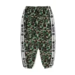 Green BAPE x Saint Mx Camo Track Pants