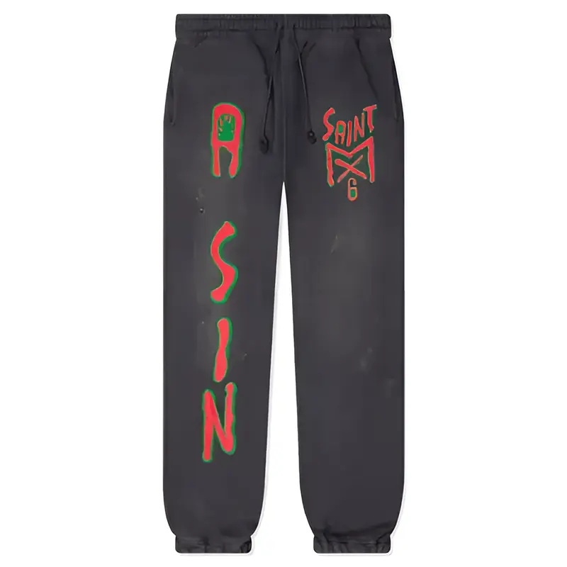 mx6-saint-michaels-sweatpants.webp Black MX6 Saint Michaels Sweatpants - Image 1