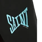 Saint Michael Blue Logo Shorts