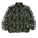 Saint Michaels Green BAPE x Varsity Jacket