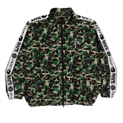 Saint Michaels Green BAPE x Varsity Jacket