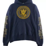 Saint Michael Hoodie Navy