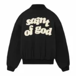 Saint Michael Black Fear of God Jacket
