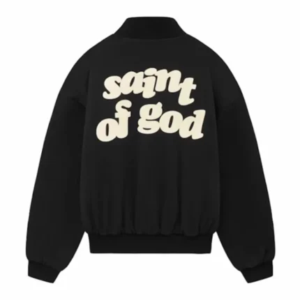 Saint Michael Black Fear of God Jacket